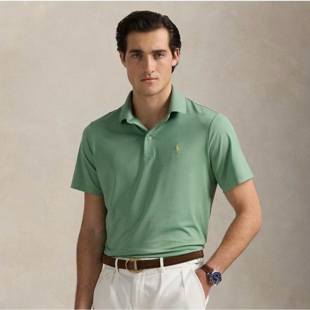 Polo Ralph Lauren men’s size XXL classic fit polo short sleeve shirt (green) - Picture 1 of 12
